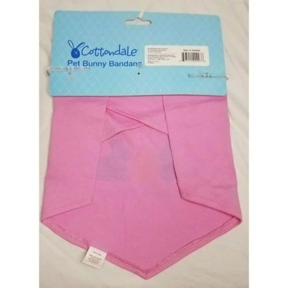 Md/Lg Cottondale Dog Bandana Easter Girls Pink You Crack Me Up
